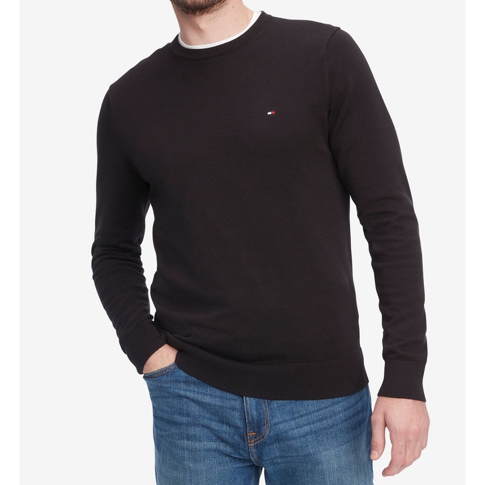 Mens Tommy Hilfiger Black Sweater 2XL